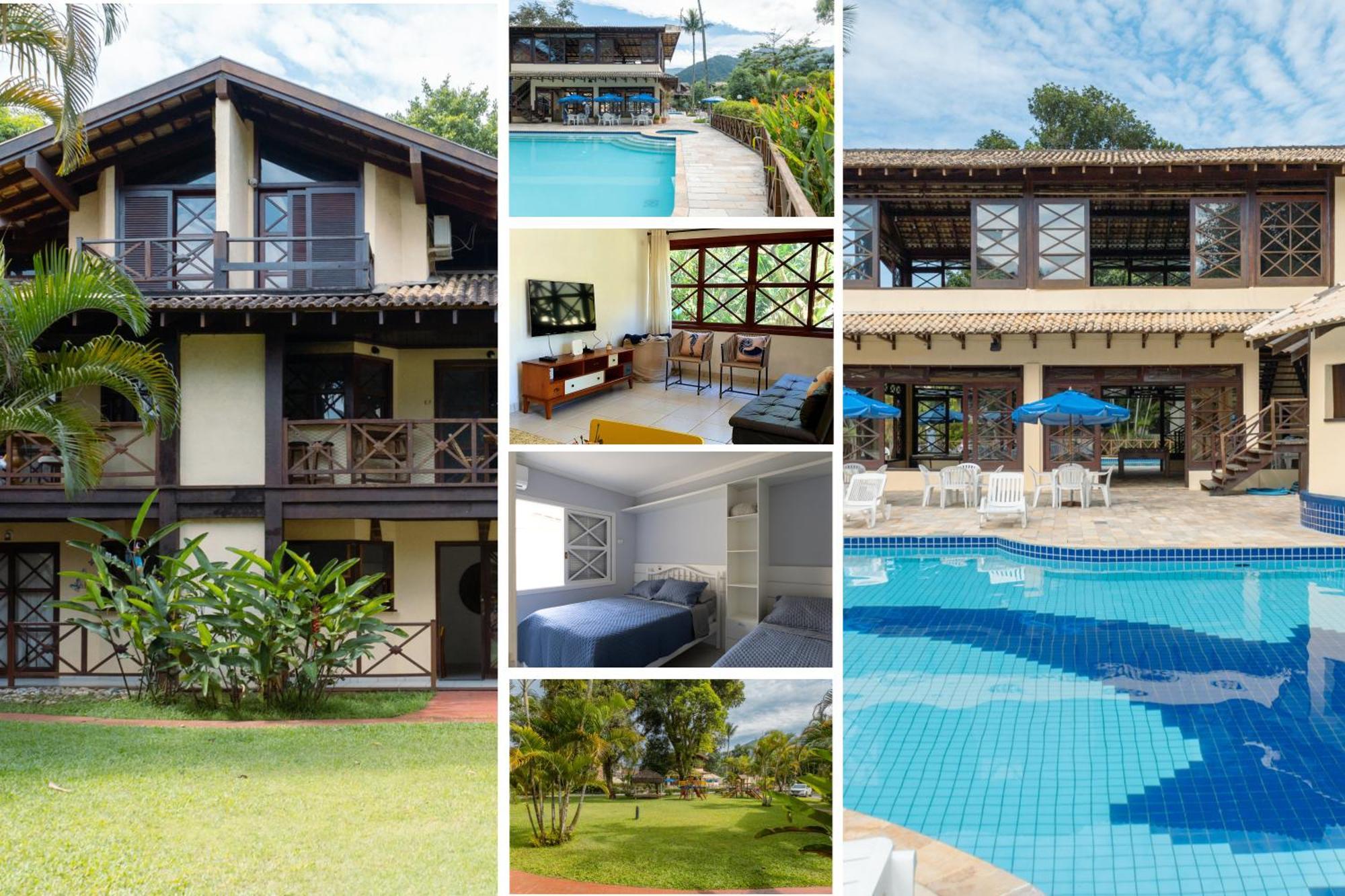 Flats De 1 E 2 Dorm A 50M Da Praia Maresias - Cond Lazer Completo Buitenkant foto
